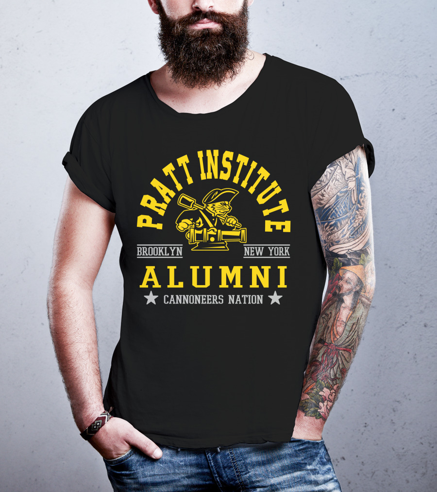 Pratt Institute Brooklyn New York Alumni Cannoneers Nation T-Shirt
