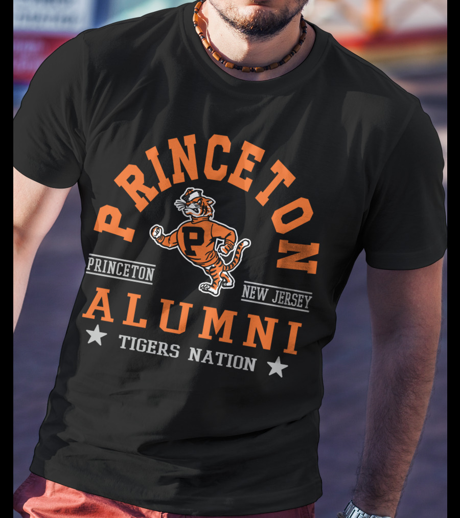 Princeton Alumni Tigers Nation New Jersey T-Shirt