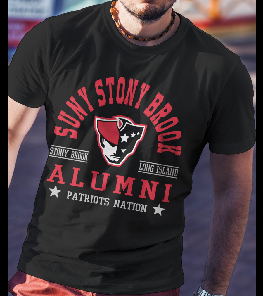 SUNY Stony Brook Alumni Patriots Nation Long Island T-Shirt
