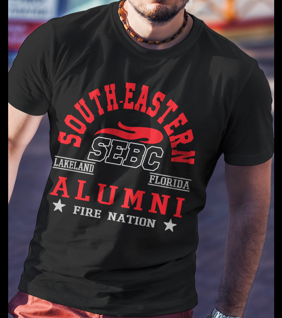 South-Eastern SEBC Lakeland Florida Alumni Fire Nation T-Shirt