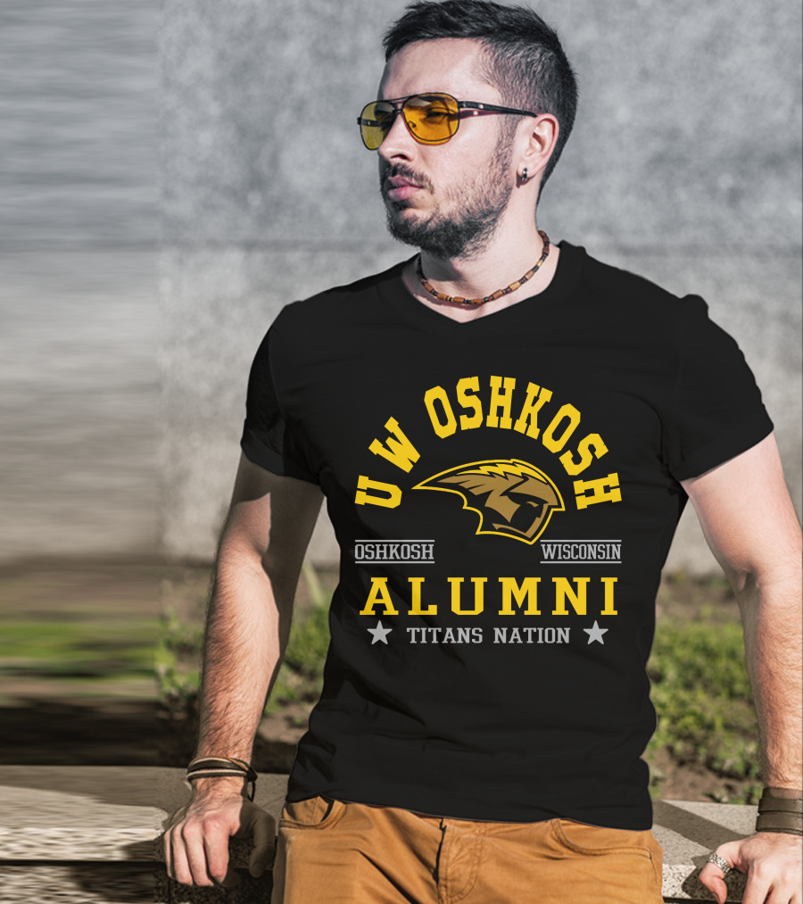 UW Oshkosh Wisconsin Alumni Titans Nation T-Shirt