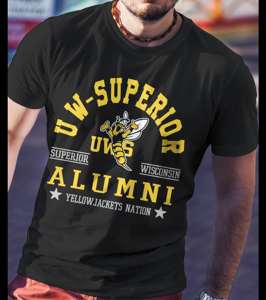 UW-Superior UWS Wisconsin Superior Alumni Yellowjackets Nation T-Shirt