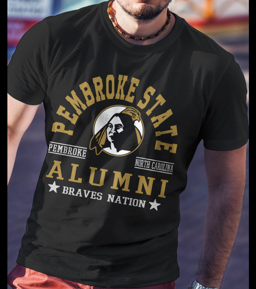 Pembroke State Alumni Braves Nation Pembroke North Carolina T-Shirt