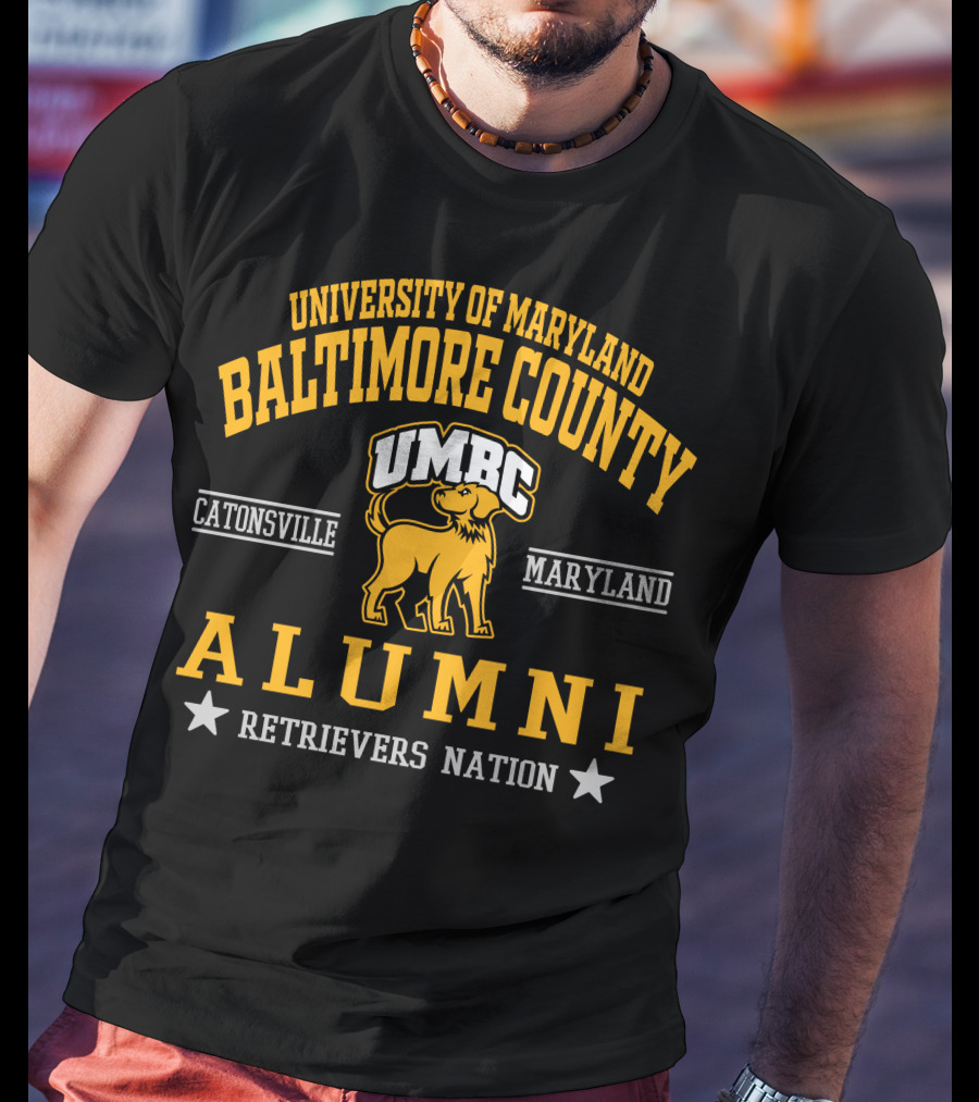University Of Maryland Baltimore County UMBC Alumni Retrievers Nation Catonsville Maryland T-Shirt