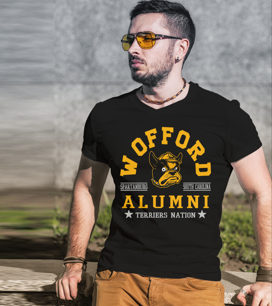 Wofford Alumni Terriers Nation Spartanburg South Carolina T-Shirt