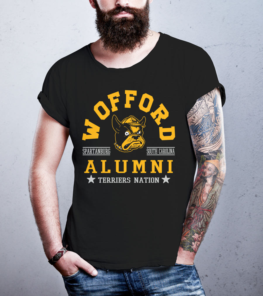 Wofford Alumni Terriers Nation Spartanburg South Carolina T-Shirt