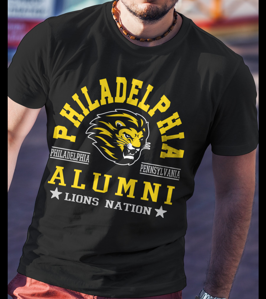Philadelphia Pennsylvania Alumni Lions Nation T-Shirt