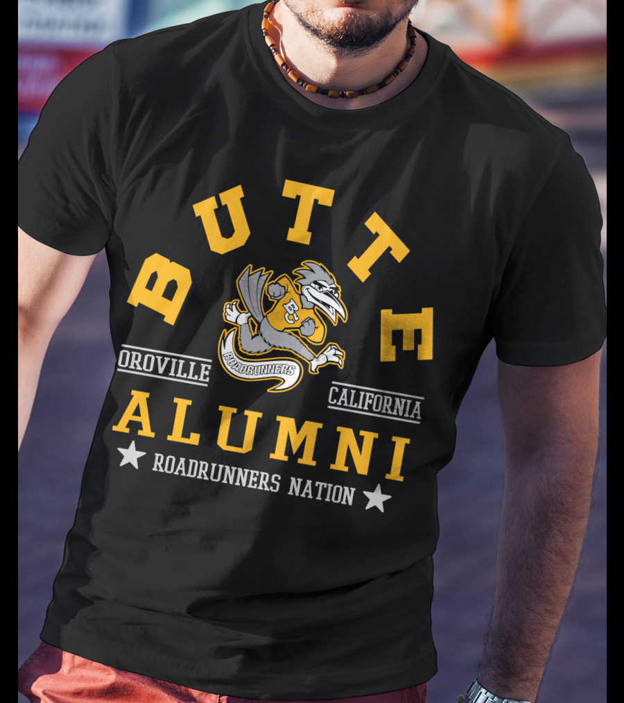 Butte College Alumni Roadrunners Nation Oroville California T-Shirt