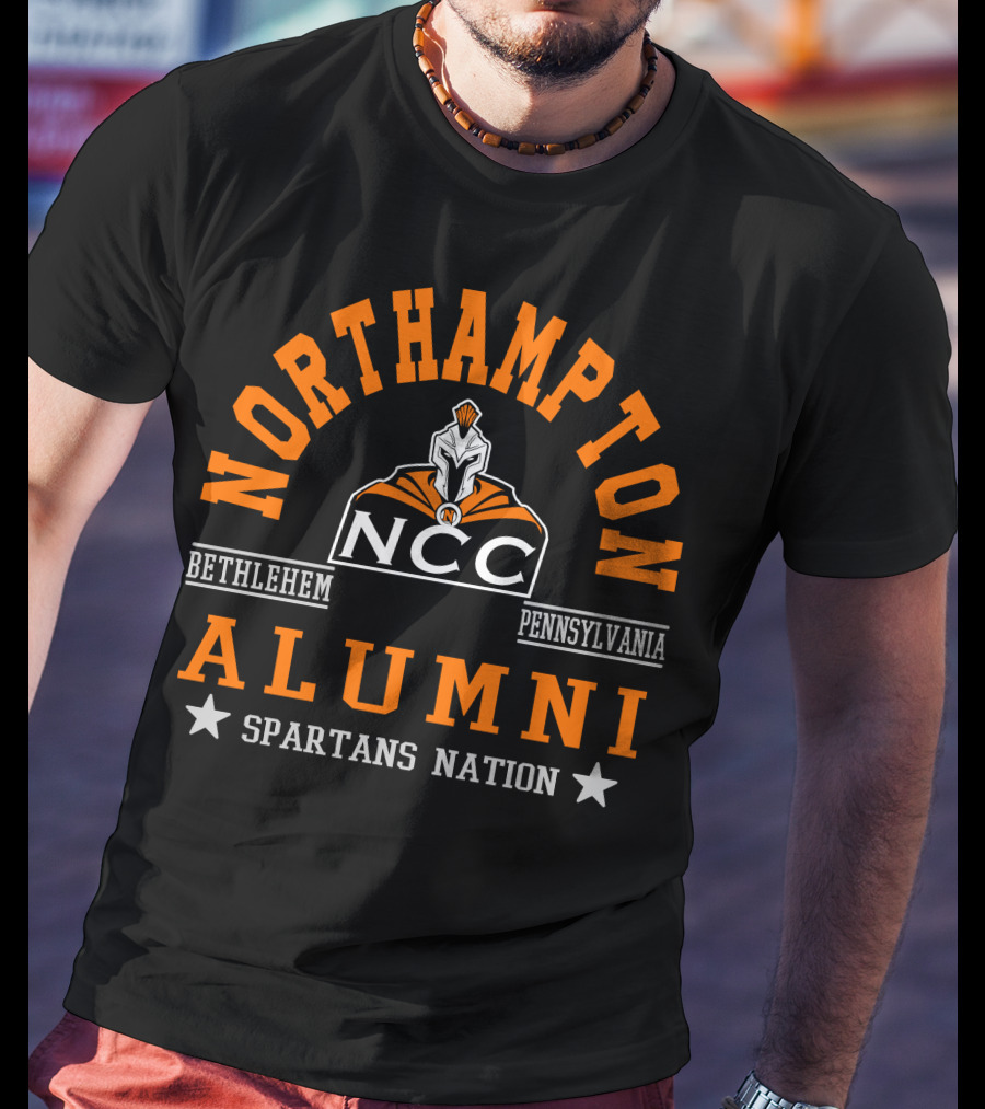 Northampton NCC Alumni Bethlehem Pennsylvania Spartans Nation T-Shirt