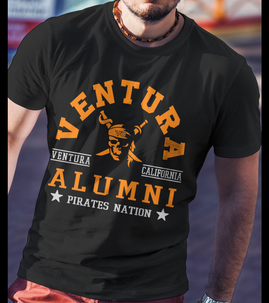 Ventura Alumni Pirates Nation California Ventura College T-Shirt