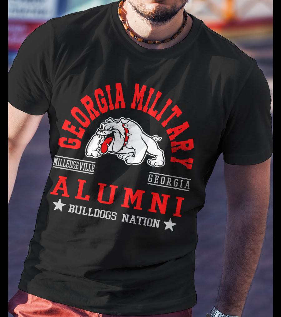 Georgia Military College Milledgeville Alumni Bulldogs Nation T-Shirt
