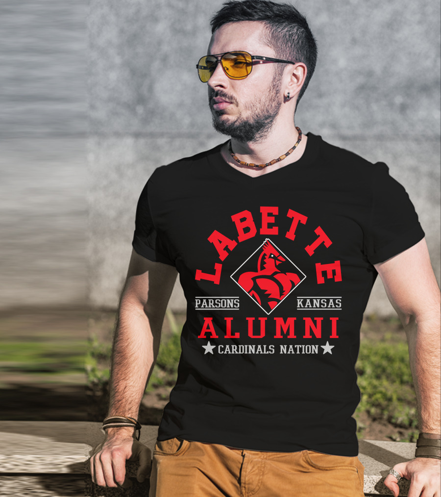 Labette Cardinals Alumni Parsons Kansas Nation T-Shirt