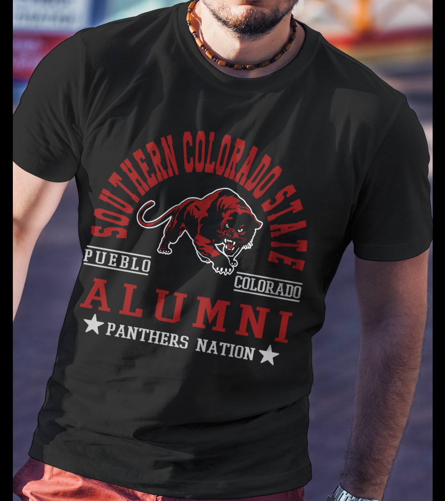 Southern Colorado State Pueblo Colorado Alumni Panthers Nation T-Shirt