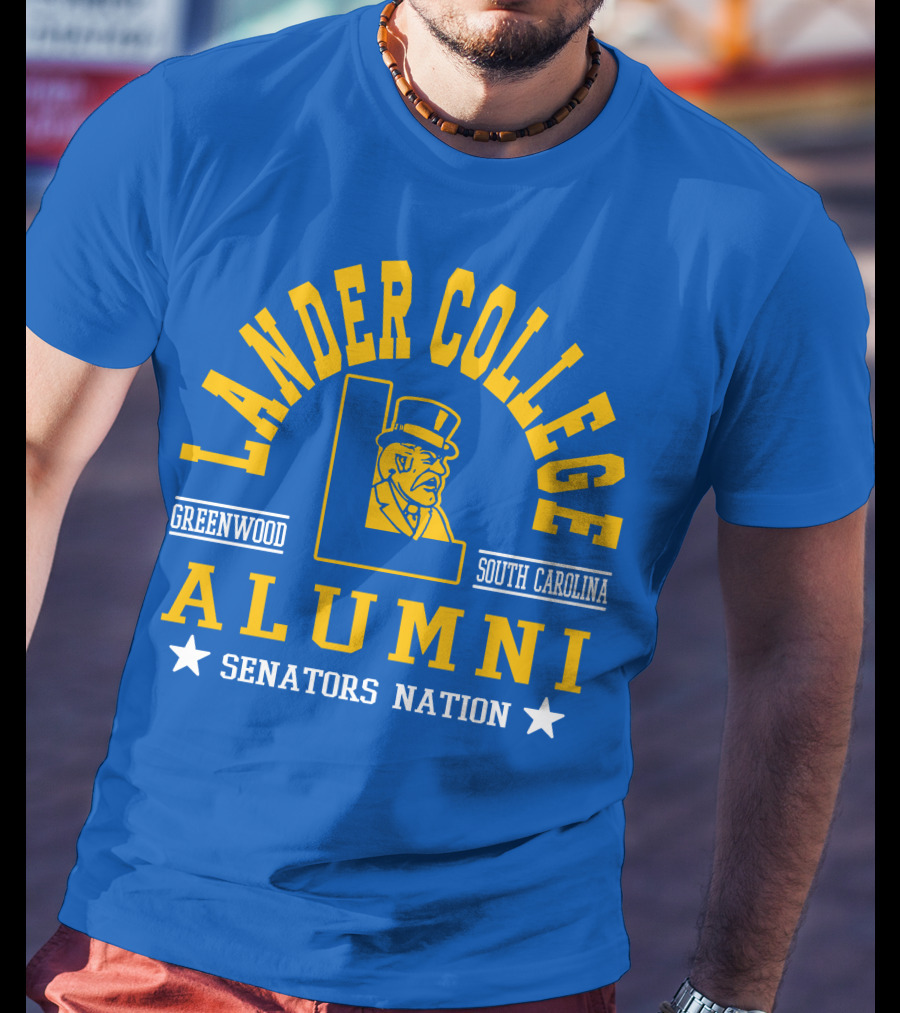 Lander College Alumni Senators Nation Greenwood South Carolina T-Shirt