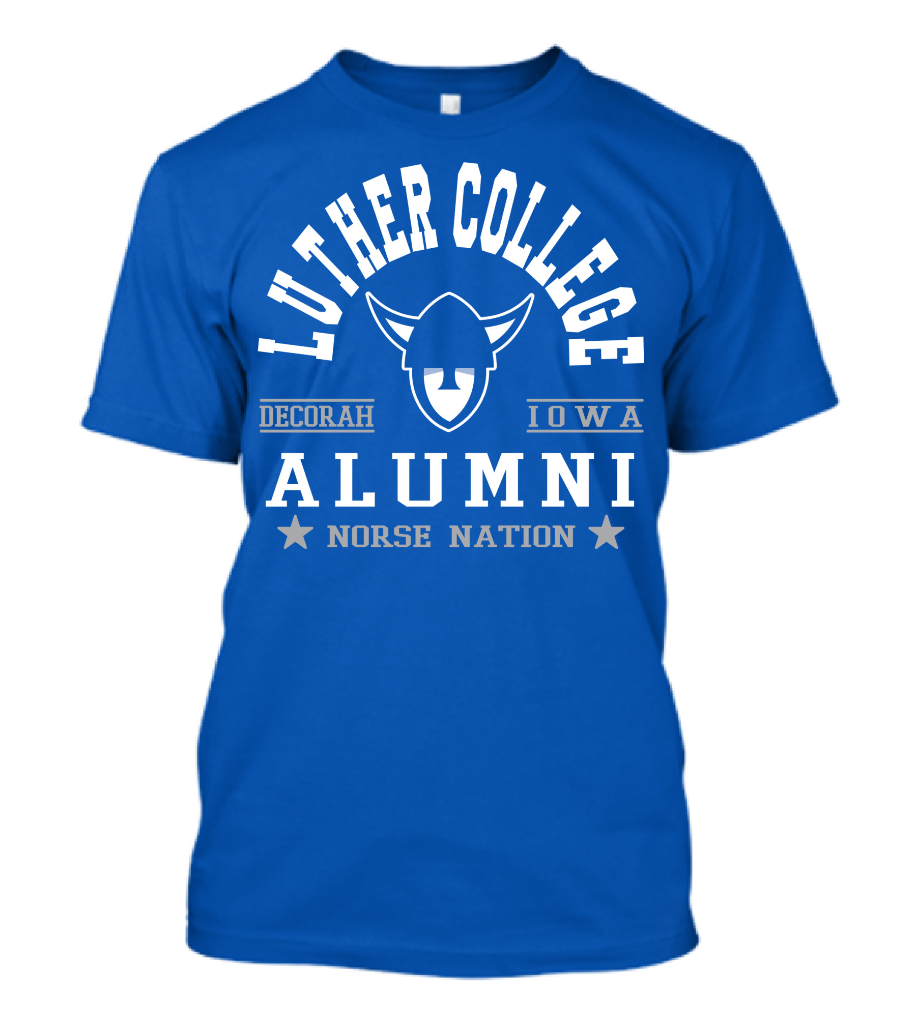 Luther College Alumni Norse Nation Decorah Iowa T-Shirt