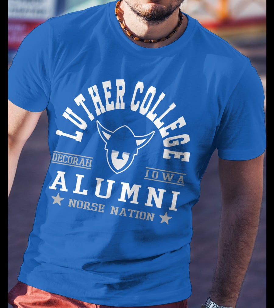 Luther College Alumni Norse Nation Decorah Iowa T-Shirt
