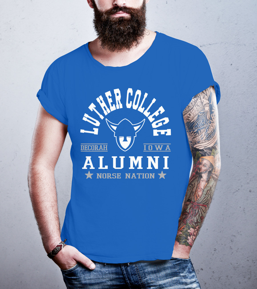Luther College Alumni Norse Nation Decorah Iowa T-Shirt
