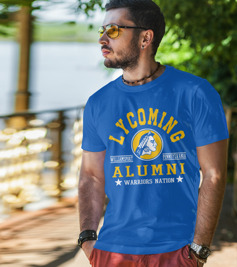 Lycoming College Warriors Alumni Nation Williamsport Pennsylvania T-Shirt