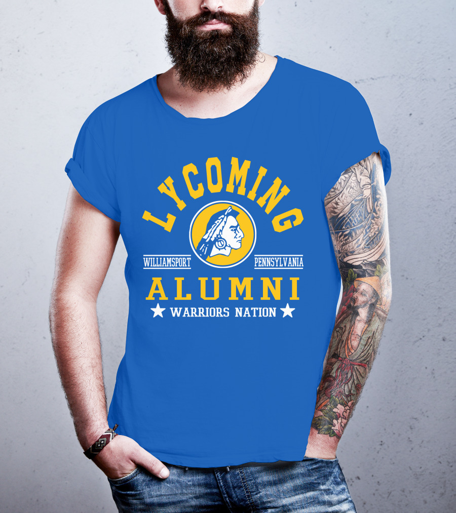 Lycoming College Warriors Alumni Nation Williamsport Pennsylvania T-Shirt