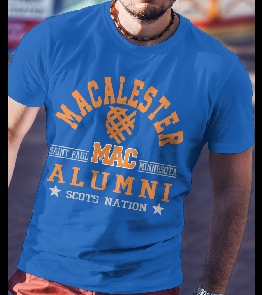 Macalester College Alumni Scots Nation Saint Paul Minnesota MAC T-Shirt