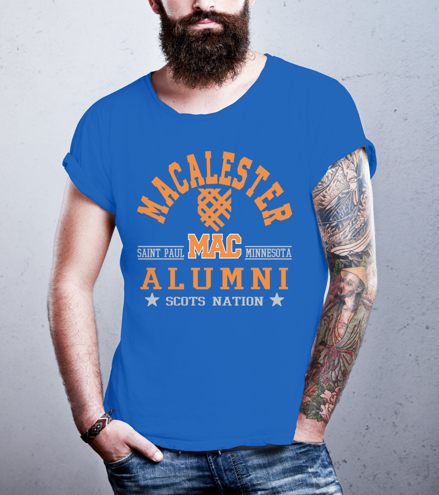 Macalester College Alumni Scots Nation Saint Paul Minnesota MAC T-Shirt