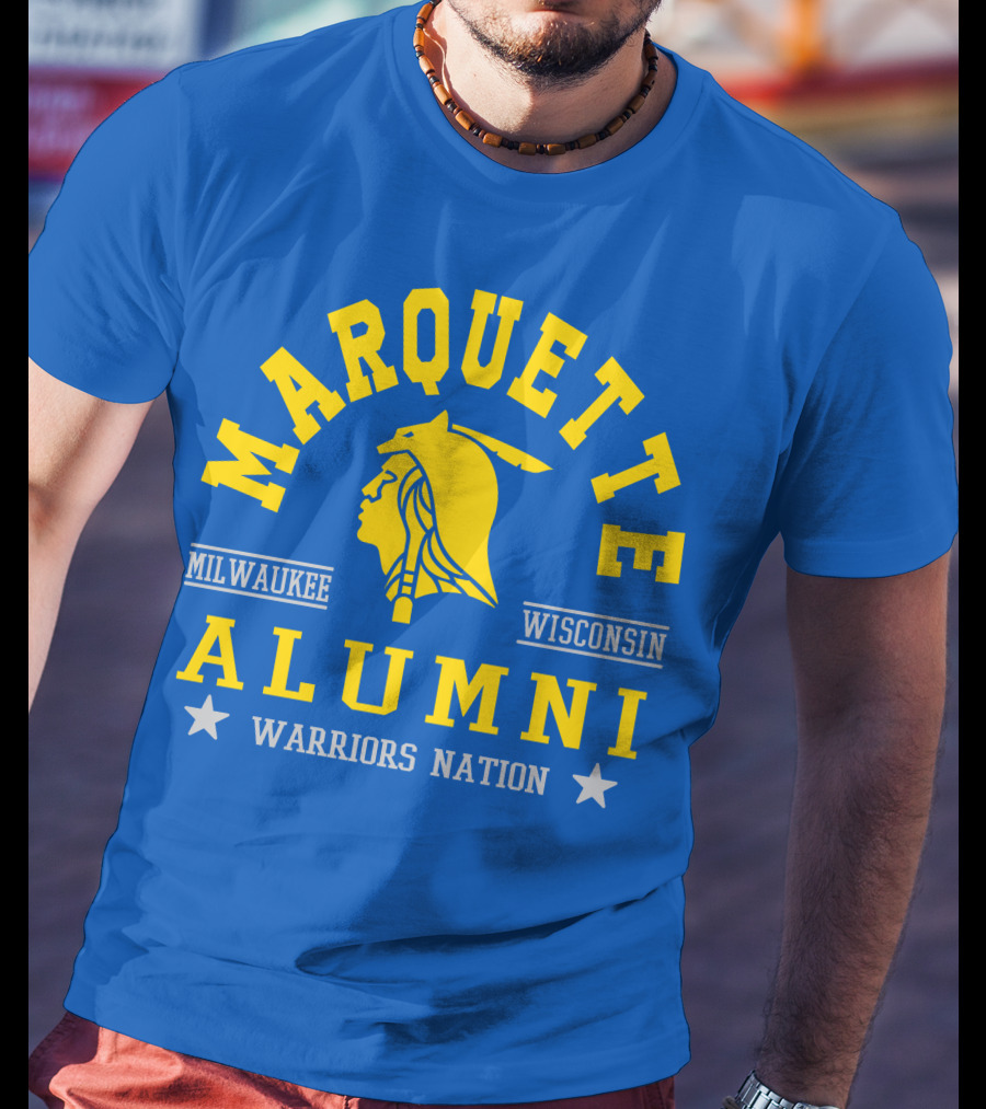 Marquette Alumni Warriors Nation Milwaukee Wisconsin T-Shirt