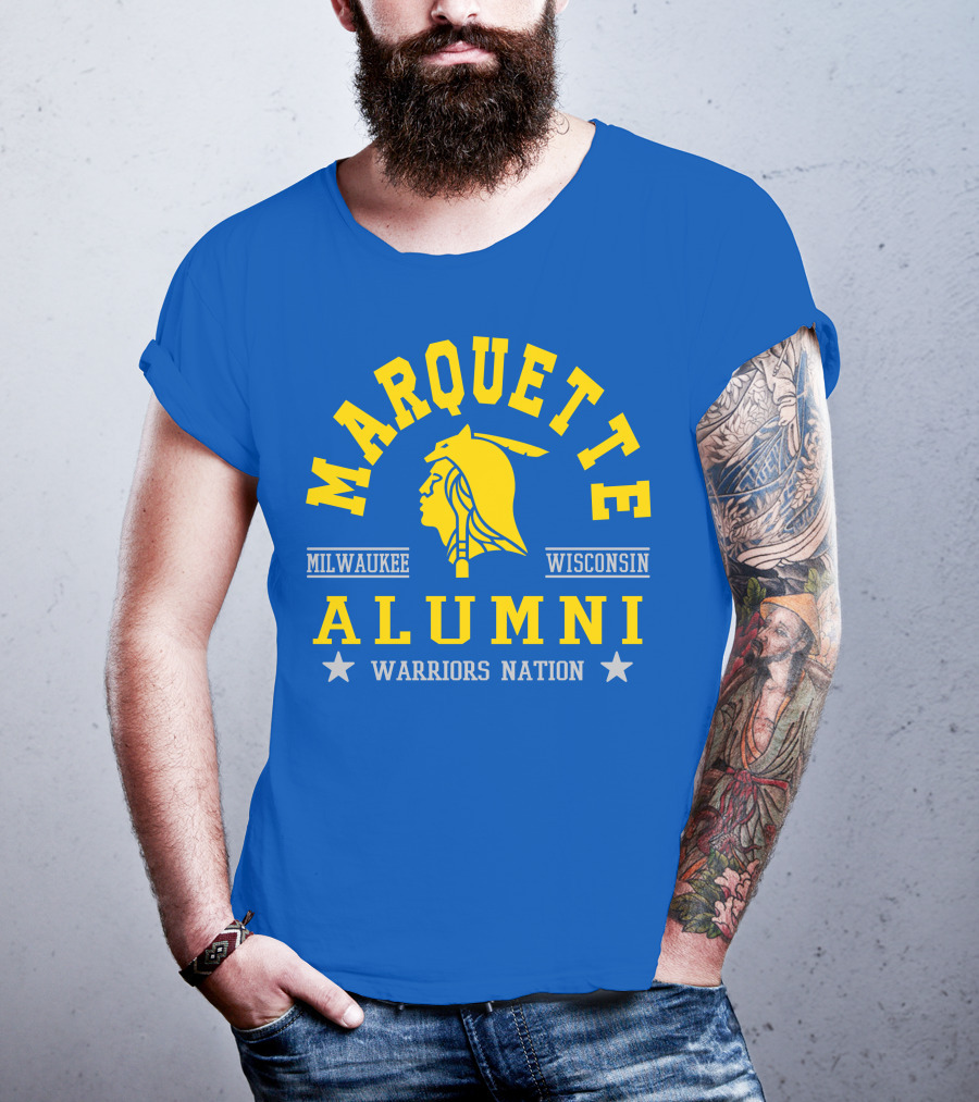 Marquette Alumni Warriors Nation Milwaukee Wisconsin T-Shirt