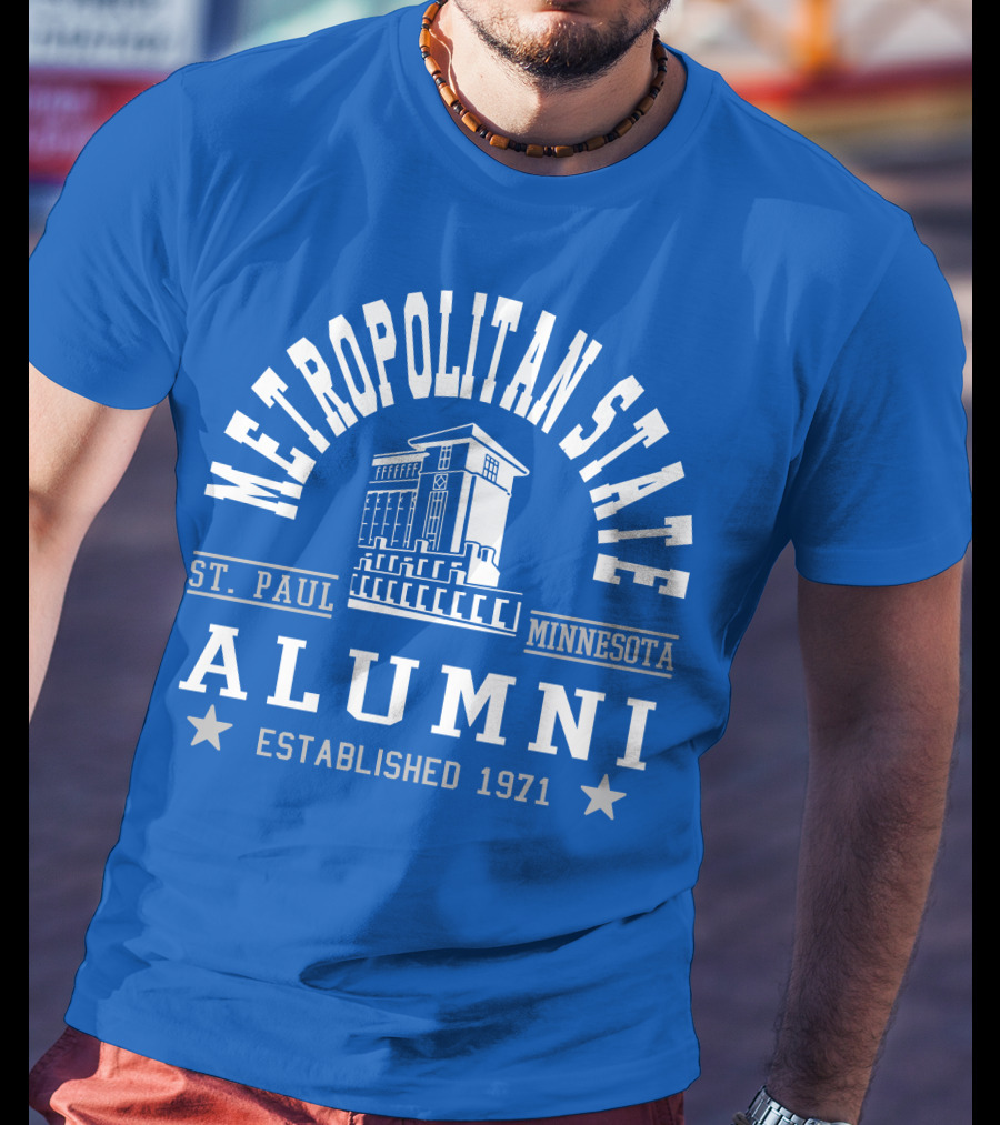 Metropolitan State Alumni St. Paul Minnesota Established 1971 T-Shirt