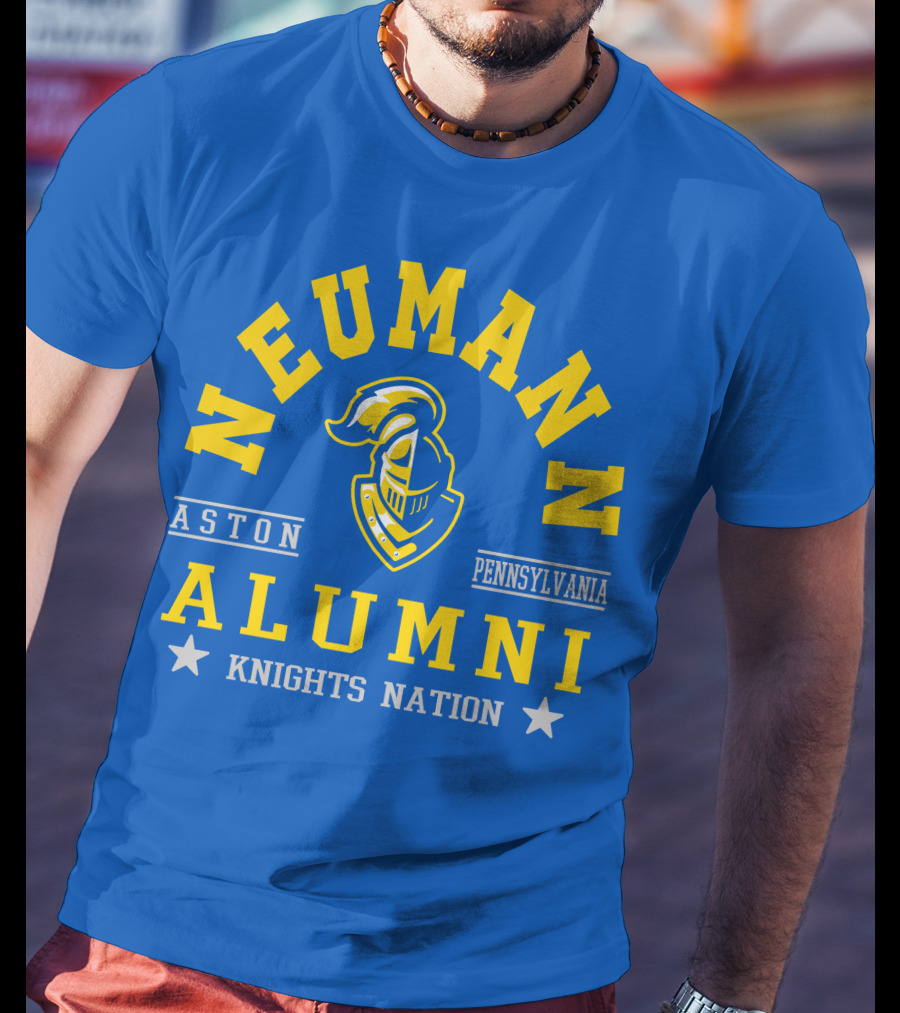 Neumann Alumni Knights Nation Aston Pennsylvania T-Shirt