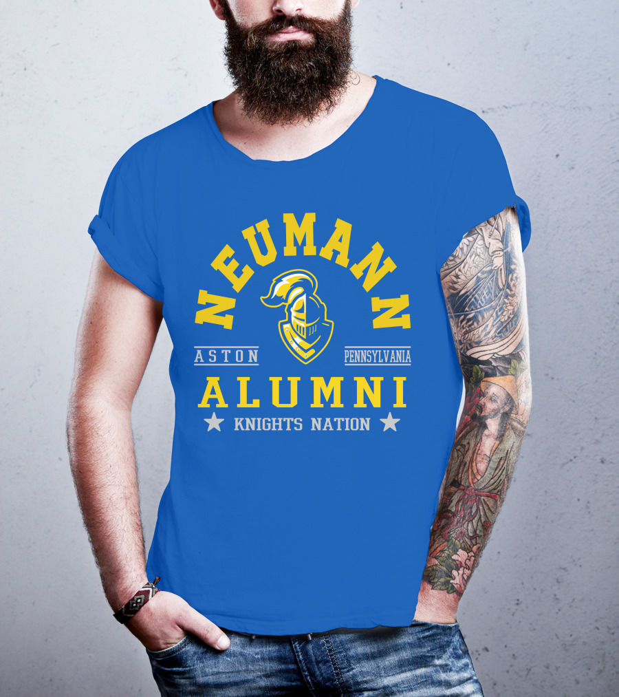 Neumann Alumni Knights Nation Aston Pennsylvania T-Shirt