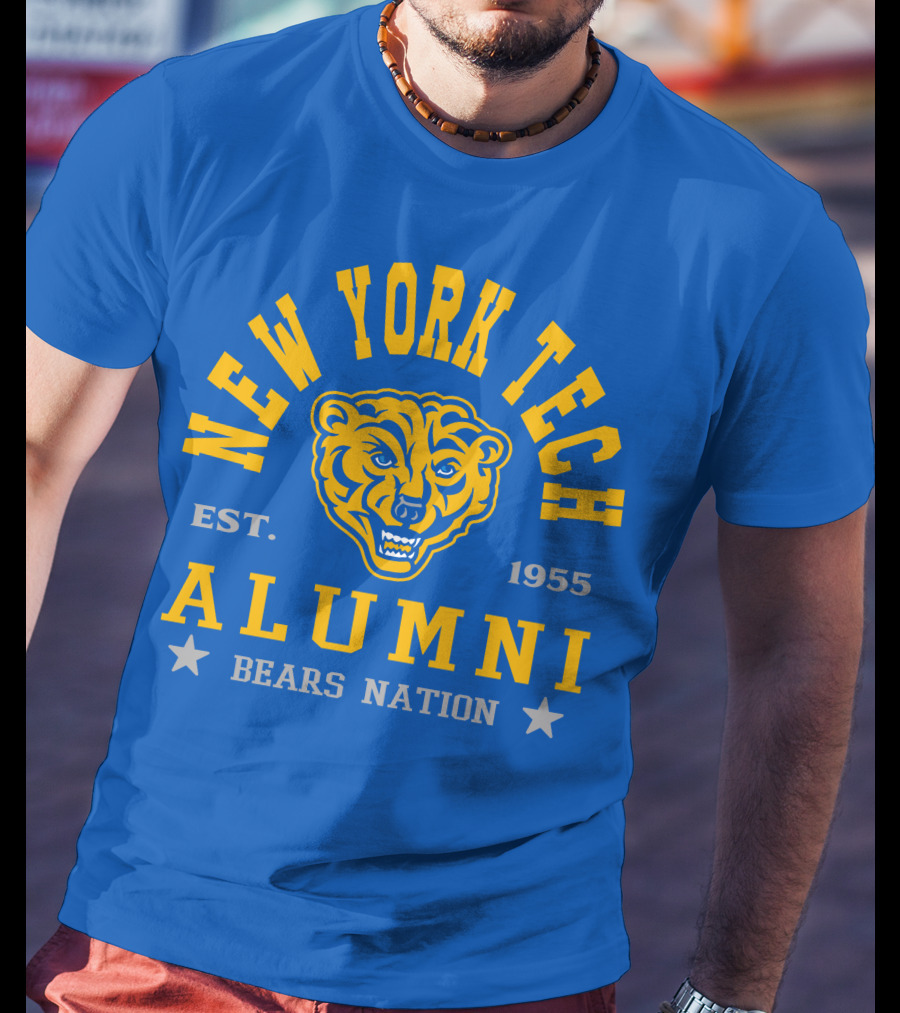 New York Tech Alumni Bears Nation Est. 1955 T-Shirt