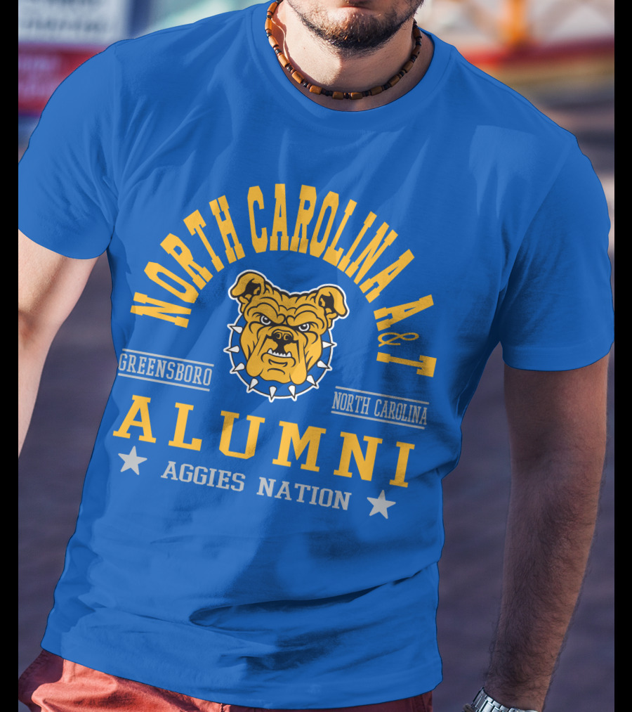 North Carolina A&T Alumni Aggies Nation Greensboro North Carolina T-Shirt