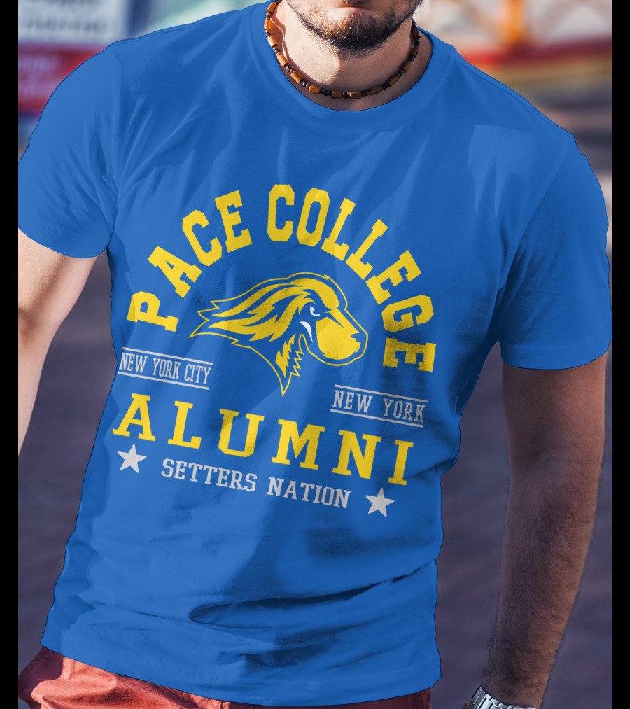 Pace College Alumni Setters Nation New York City T-Shirt