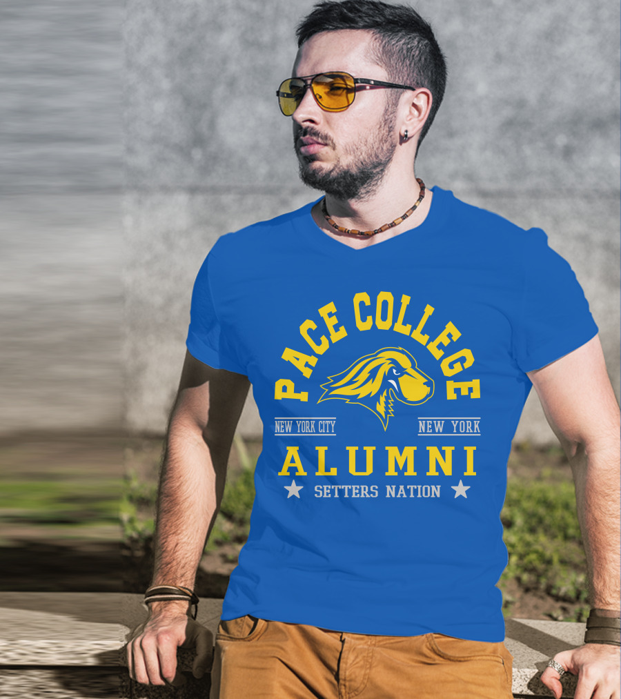 Pace College Alumni Setters Nation New York City T-Shirt