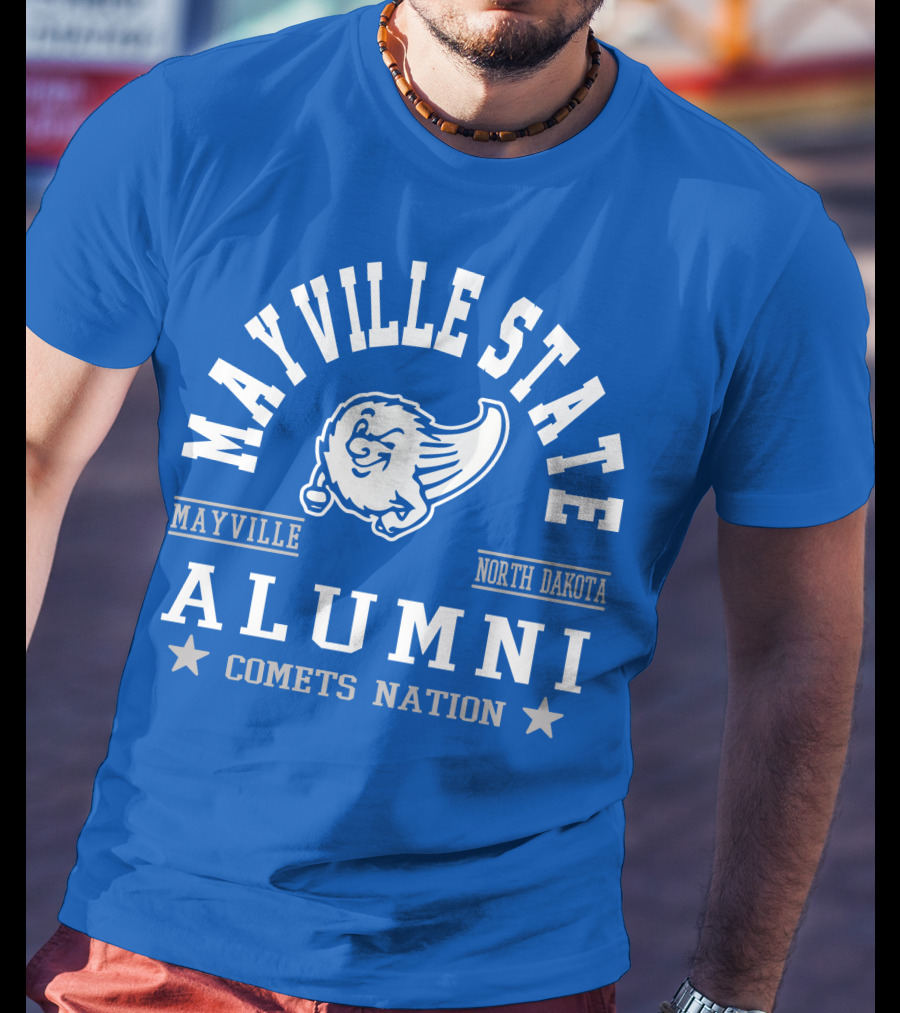 Mayville State Alumni Comets Nation North Dakota T-Shirt