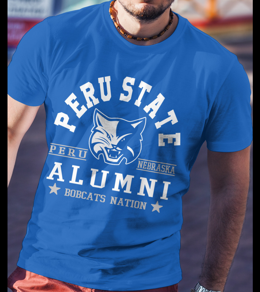 Peru State College Alumni Bobcats Nation Nebraska T-Shirt