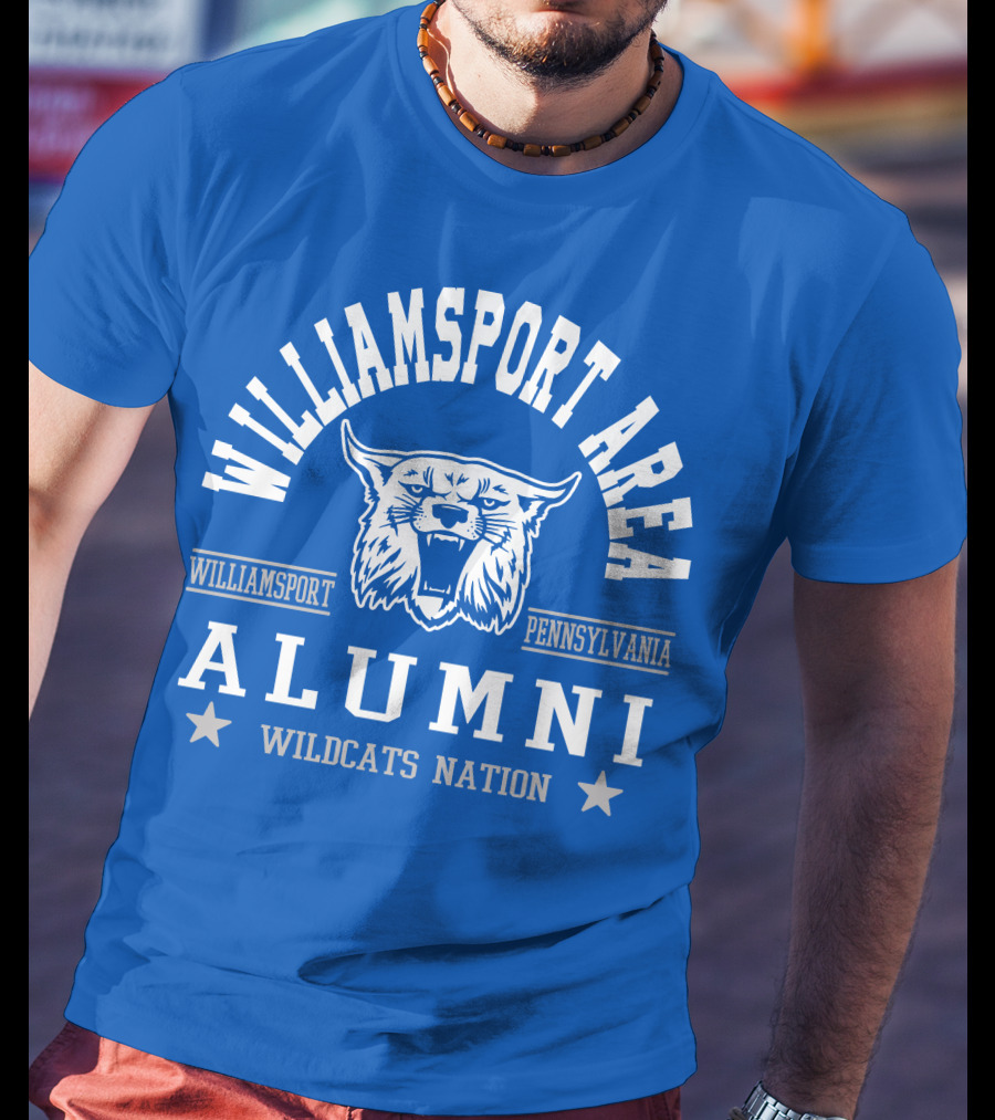 Williamsport Area Alumni Wildcats Nation Pennsylvania T-Shirt