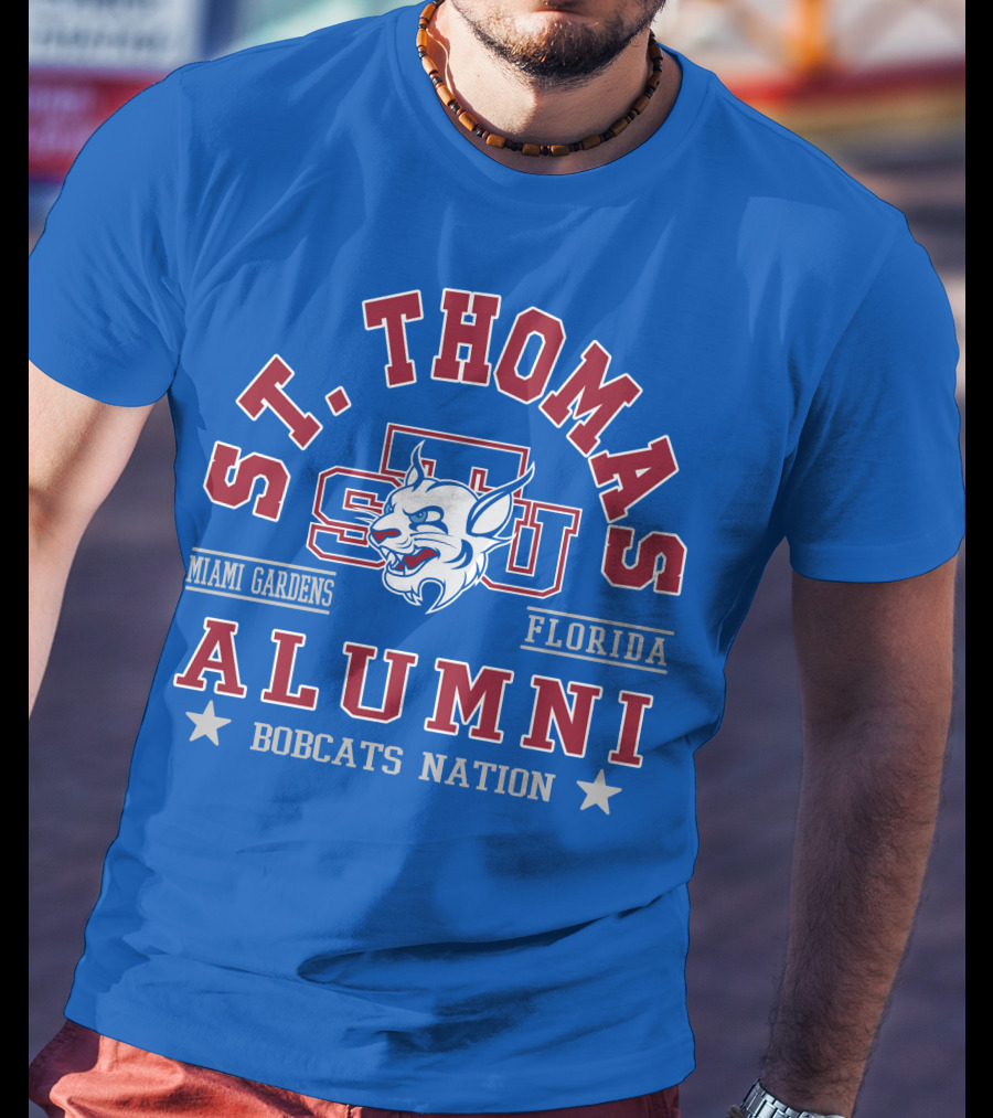 St. Thomas University Alumni Bobcats Nation Miami Gardens Florida T-Shirt