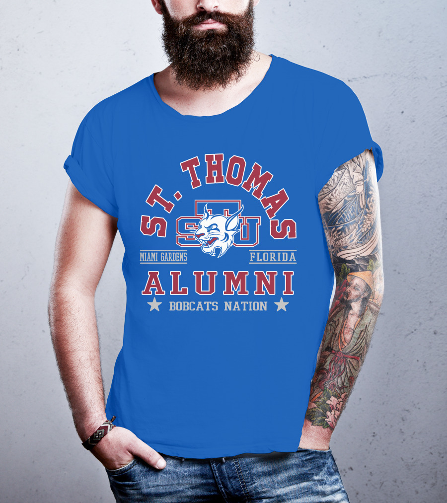 St. Thomas University Alumni Bobcats Nation Miami Gardens Florida T-Shirt