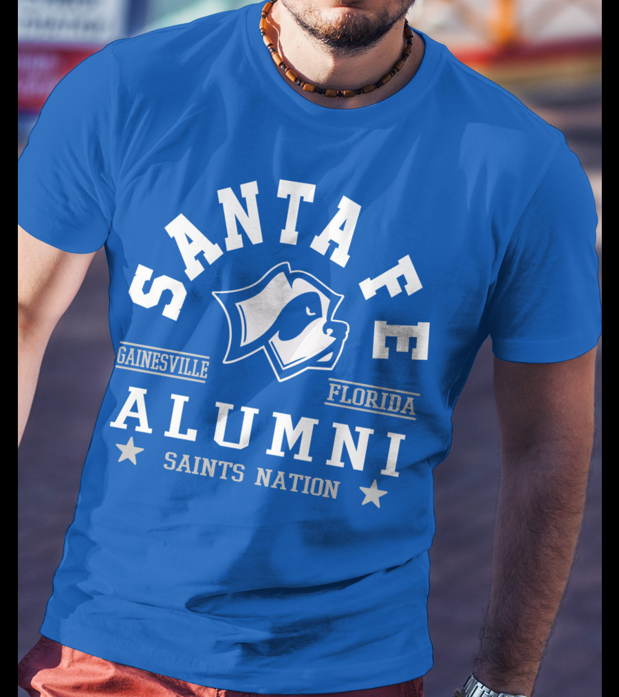 Santa Fe Alumni Gainesville Florida Saints Nation T-Shirt