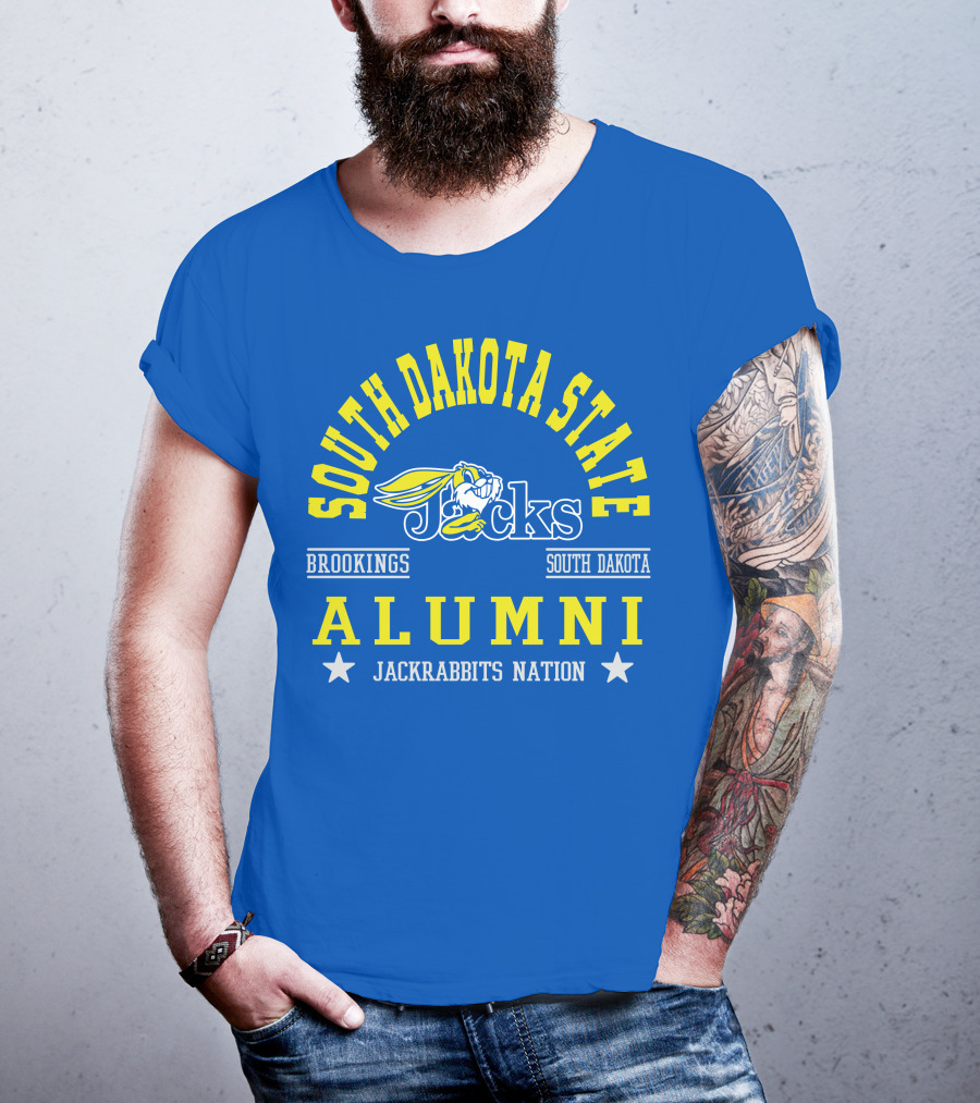 South Dakota State Jacks Alumni Jackrabbits Nation Brookings South Dakota T-Shirt