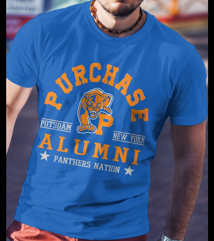 Purchase College Potsdam New York Alumni Panthers Nation T-Shirt