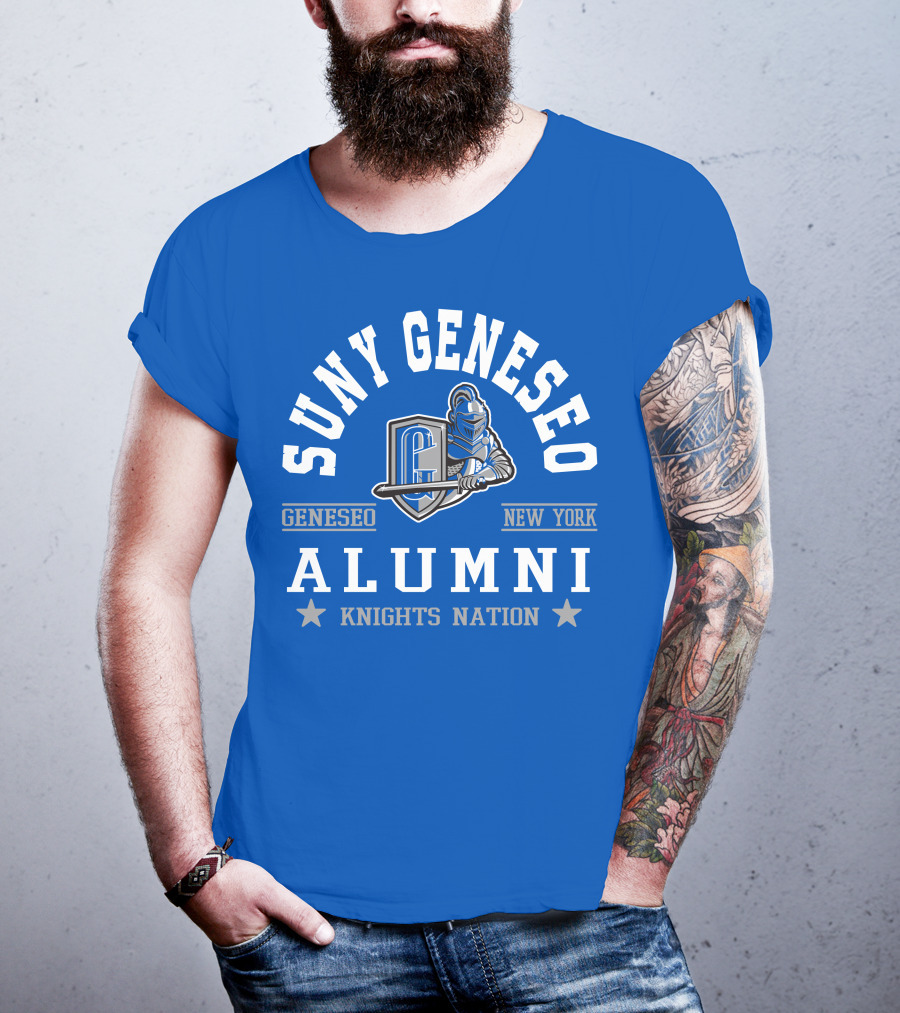 SUNY Geneseo Alumni Knights Nation New York T-Shirt
