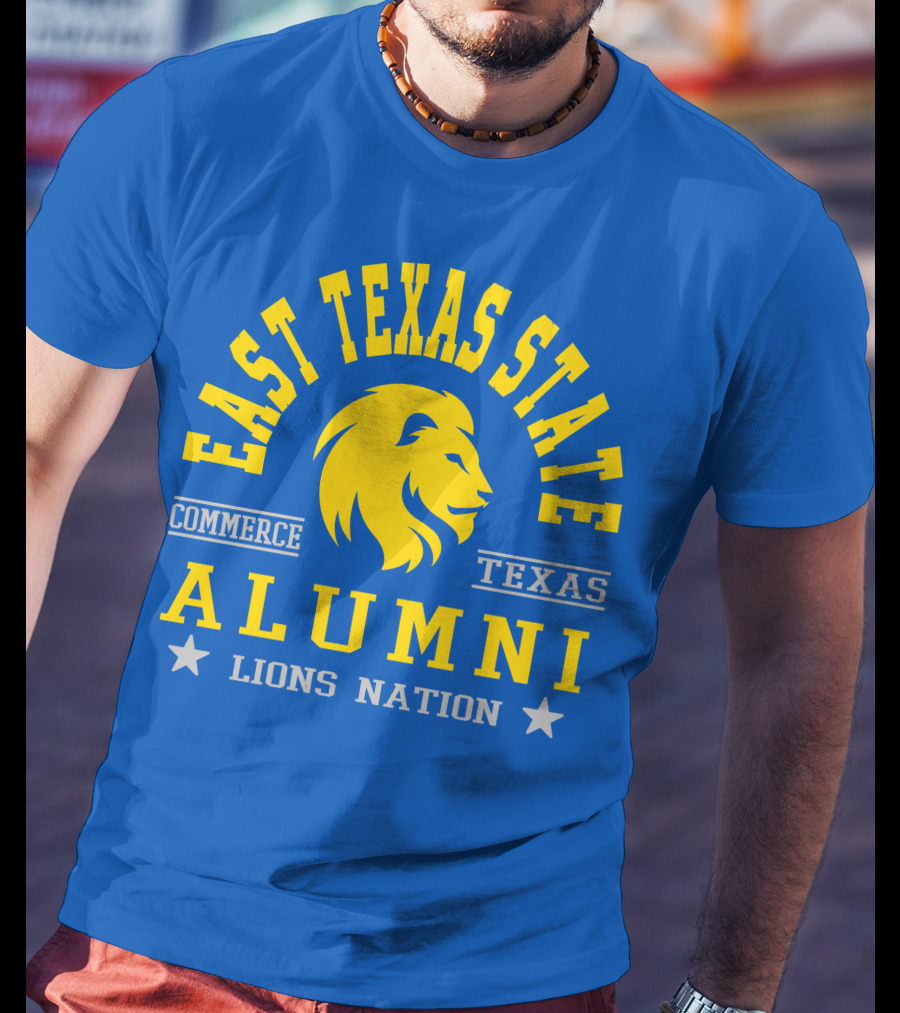 East Texas State Alumni Commerce Texas Lions Nation T-Shirt