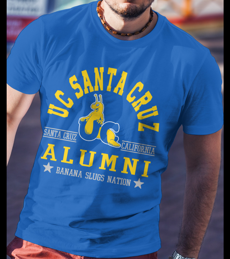 UC Santa Cruz Alumni Banana Slugs Nation Santa Cruz California T-Shirt