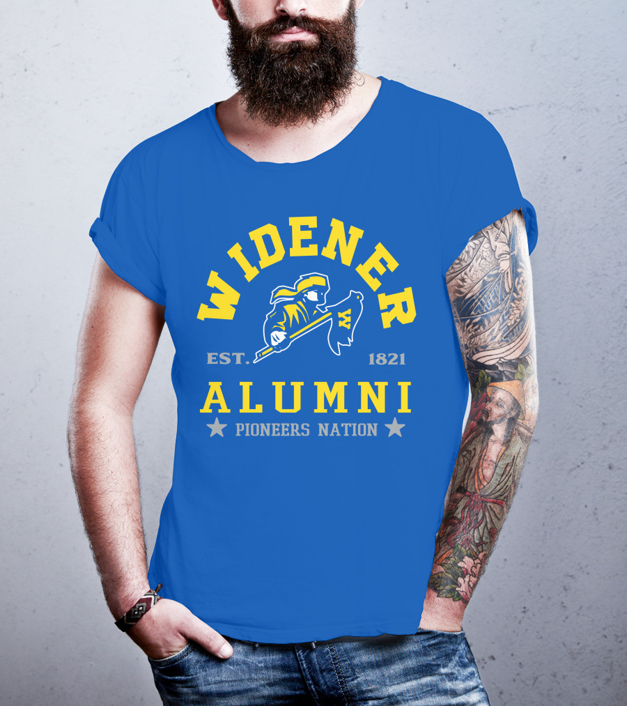 Widener Alumni Est. 1821 Pioneers Nation T-Shirt