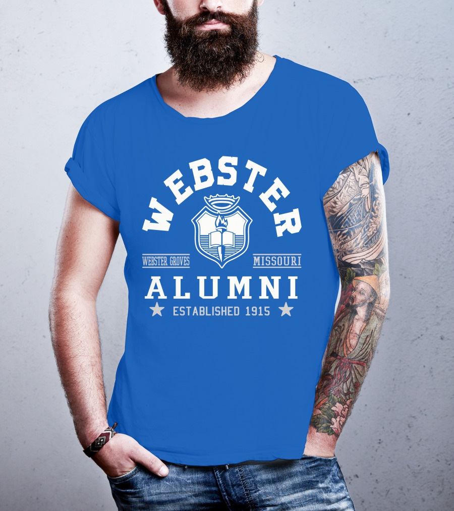 Webster College Alumni Webster Groves Missouri Established 1915 T-Shirt