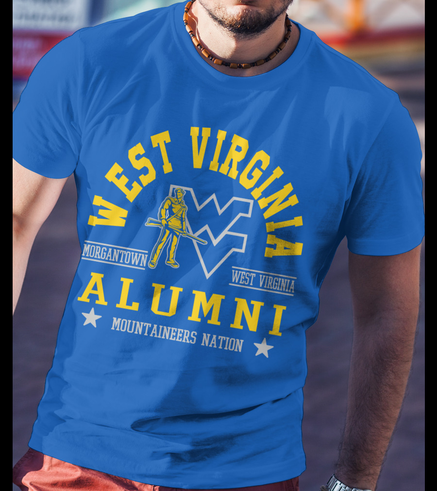 West Virginia Mountaineers Alumni Morgantown Nation T-Shirt