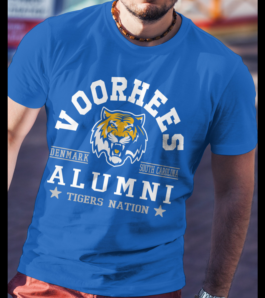Voorhees College Denmark South Carolina Alumni Tigers Nation T-Shirt