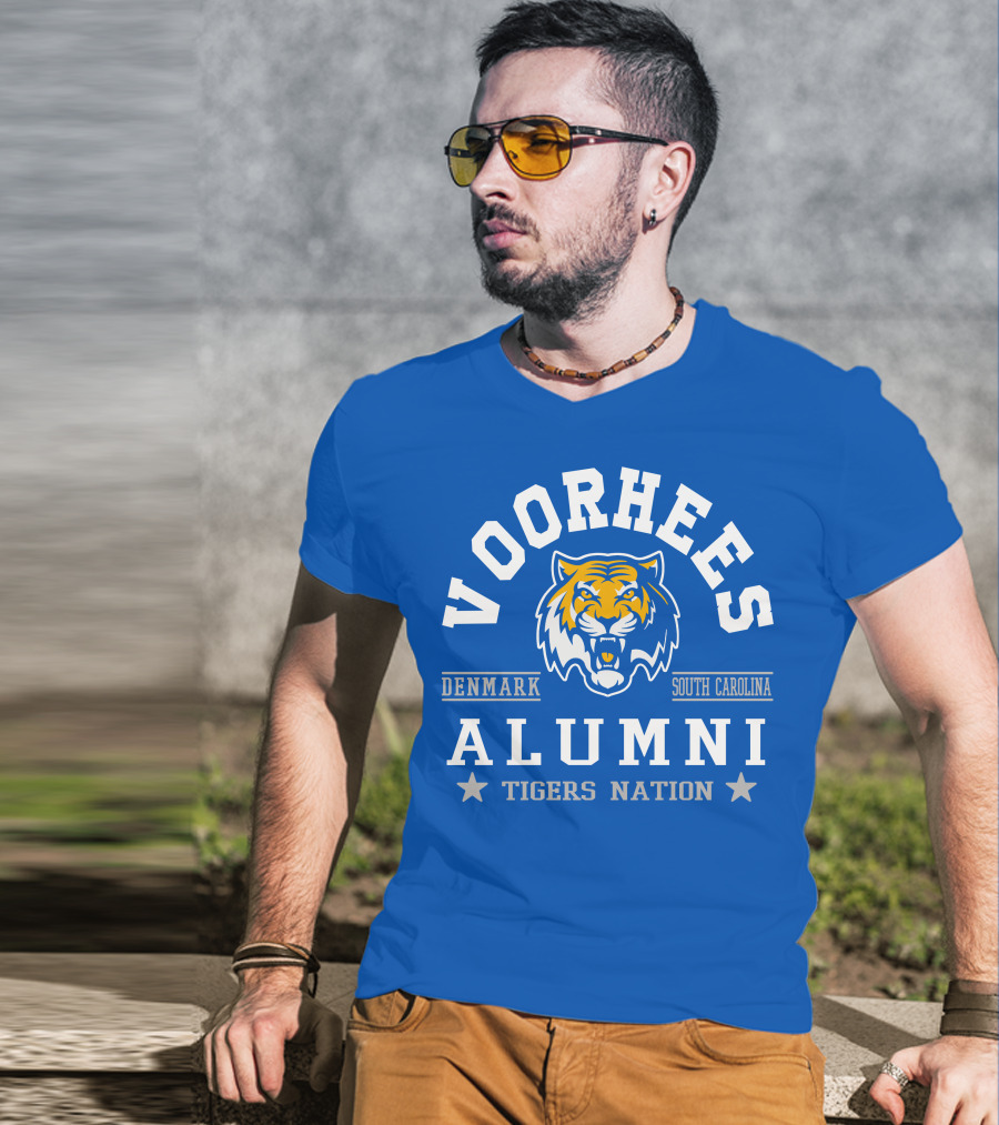 Voorhees College Denmark South Carolina Alumni Tigers Nation T-Shirt